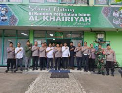 Pererat Hubungan Pasca Sertijab, Kapolres Cilegon AKBP Martua Kunjungi PB Al-Khairiyah