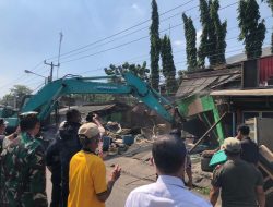 Warem Berdiri di Atas Jalur Pipa Vital di Ciwandan di Bongkar, Forkopimcam Bertindak Tegas