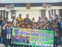 SSB Tunas Garuda U-11 Wakili Kota Cilegon di Regional 8 Nasional, Lurah Kebondalem Lepas dan Beri Semangat