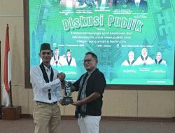 Pelantikan HMI Cabang Cilegon, Wakil Ketua DPRD Masduki Ajak Kader Rawat Nalar Kritis