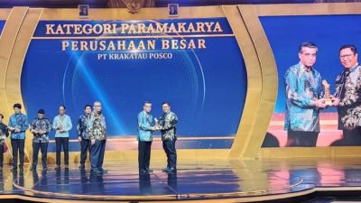 Raih Paramakarya 2025 Dari Kemenaker, Krakatau Posco Buktikan Keunggulan Produktivitas