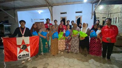 GMNI Cilegon Galang Solidaritas, Salurkan Bantuan Kemanusiaan Pasca Banjir